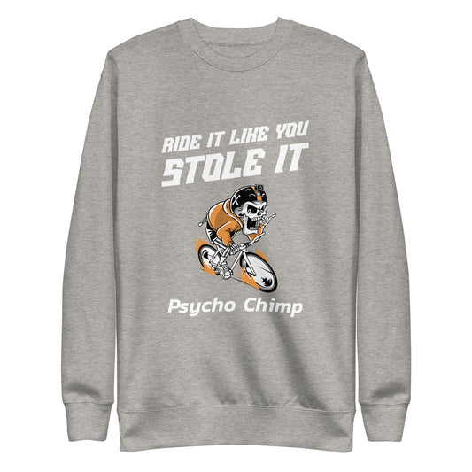 Men's Premium Sweatshirt - Psycho Chimp